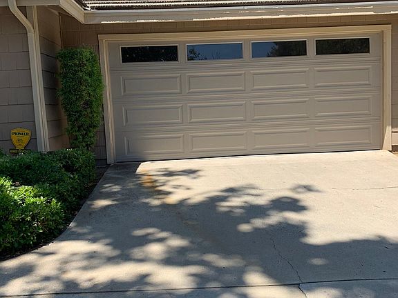 Double car garage with washer/dryer hookups and entrance directly into house.