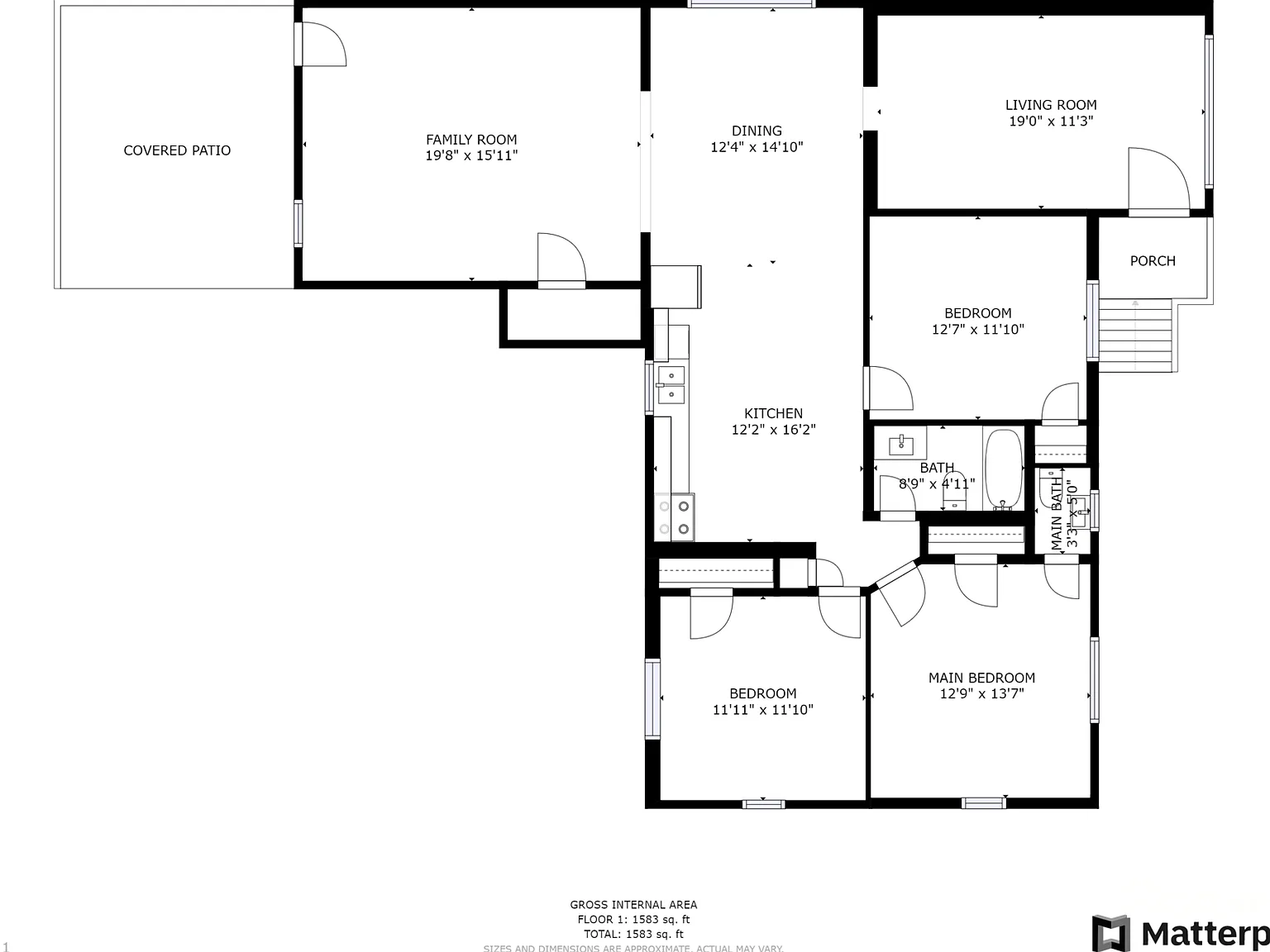 3 bed, 1.5 bath, 2019 sqft, $1,570 — Photo 2