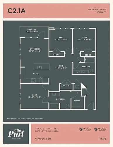 Floor plan C21A