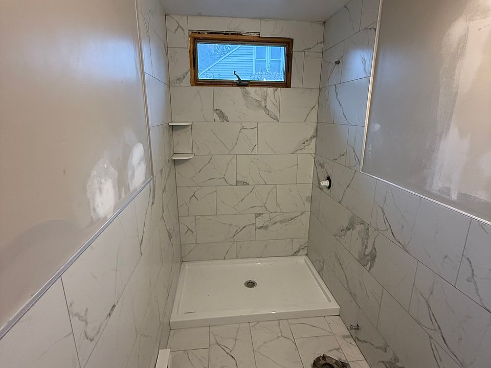 New bathroom with shower to be 100% completed prior to move in!