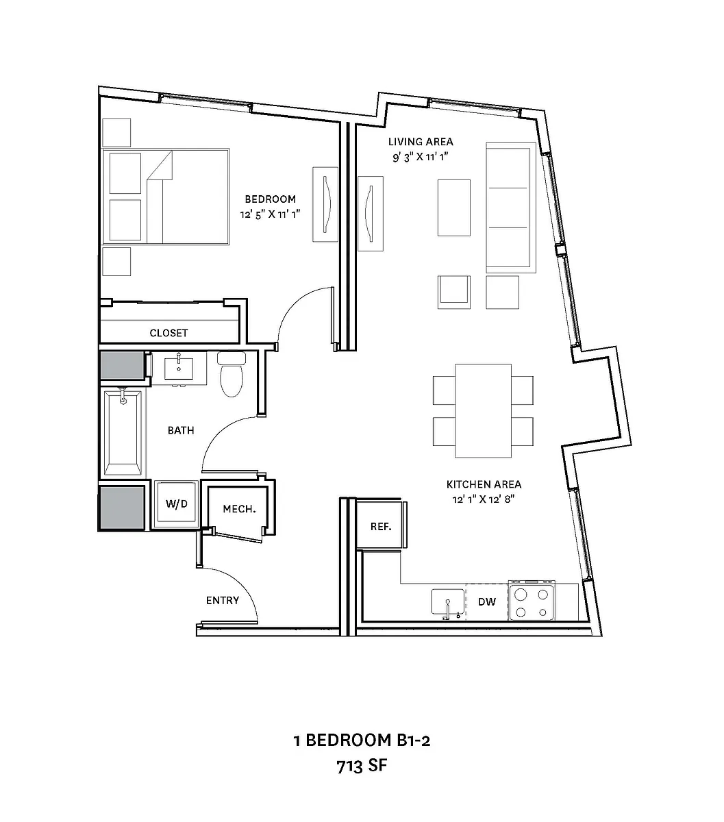 Floor plan B1-2