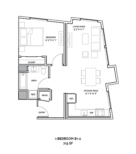 Floor plan B1-2