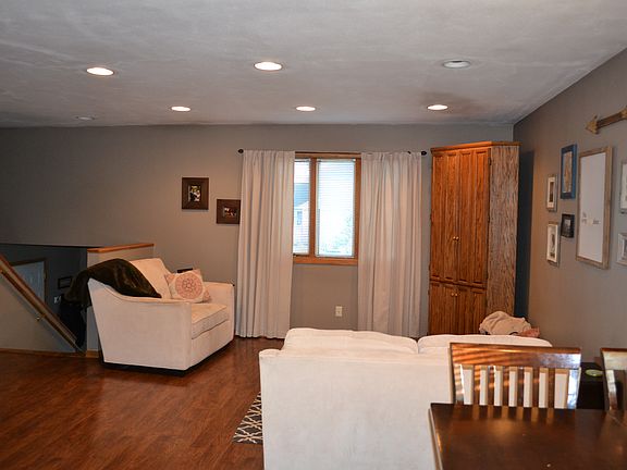 Upstairs living area