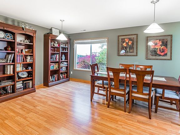 Large dining area and Living Room. Light and bright!