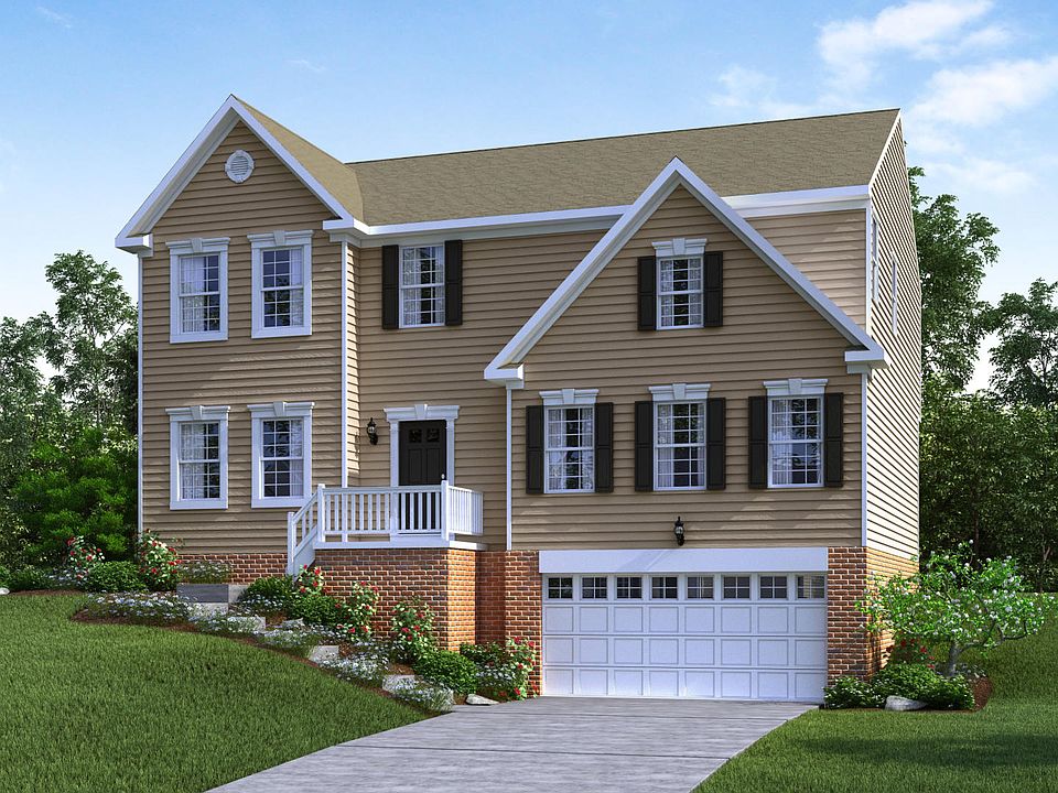 Elevation B Siding Facade with Opt Garage Door