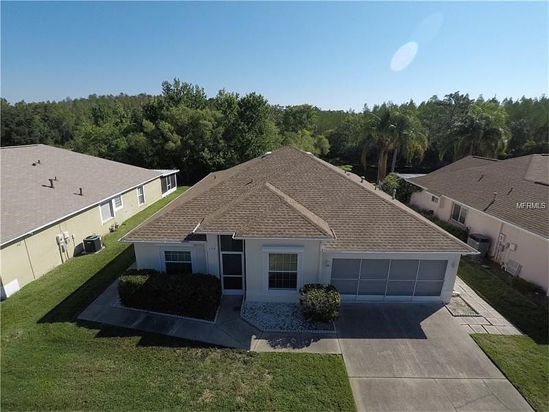 Front Drone View of Home