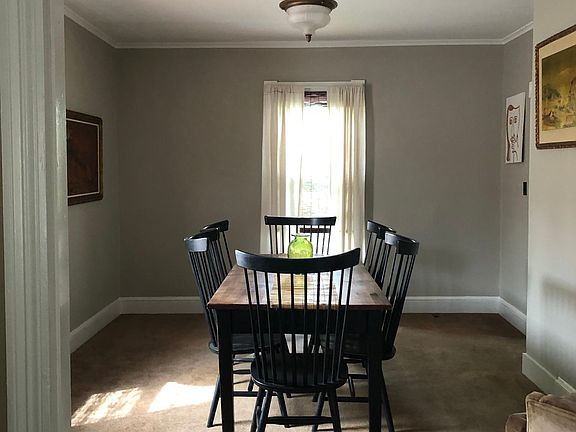 Dining table and chairs included