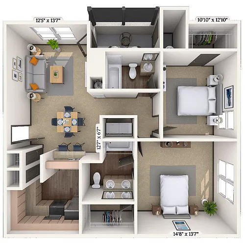 Floor plan Belmont II