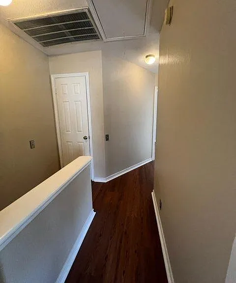 Hallway and linen closet