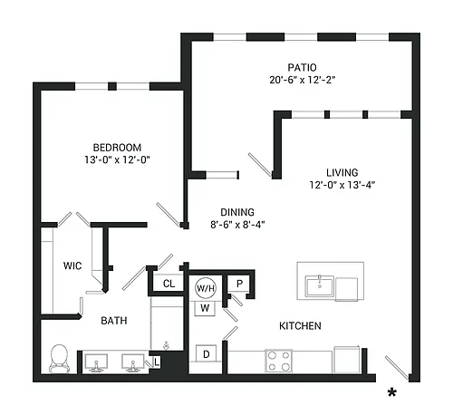 Floor plan Sapphire