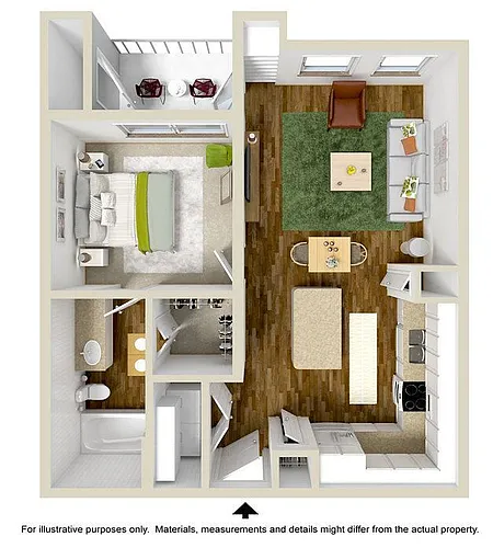 Floor plan A1BD