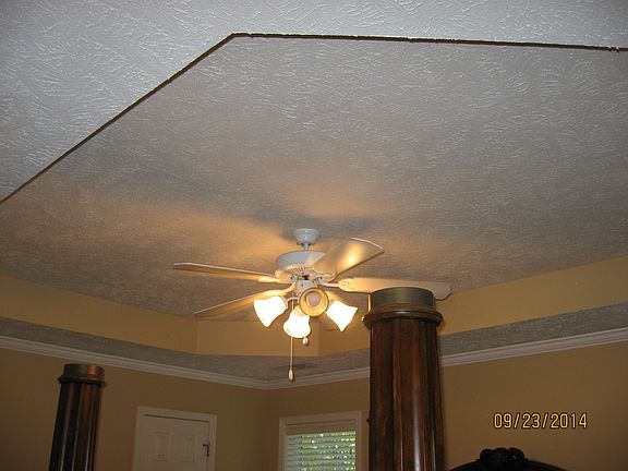 Trayed Ceiling in Master
