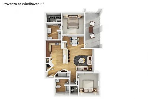 Floor plan B3
