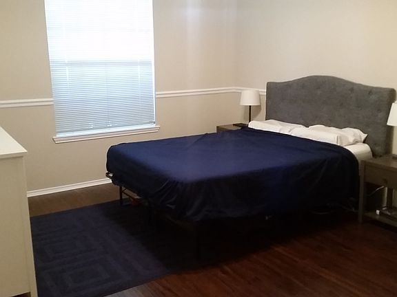 Master Bedroom - wood floors