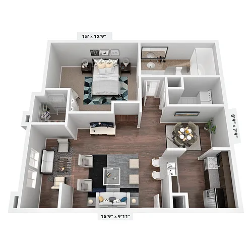 Floor plan Broward