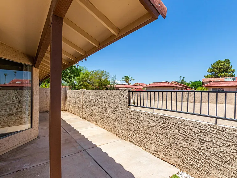 Gated Wrap Around Patio