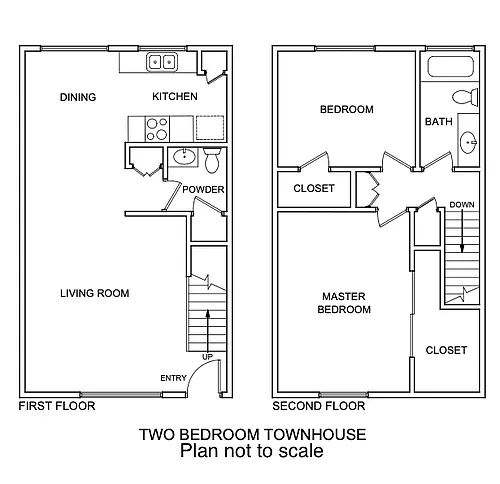 Floor plan Townhouse