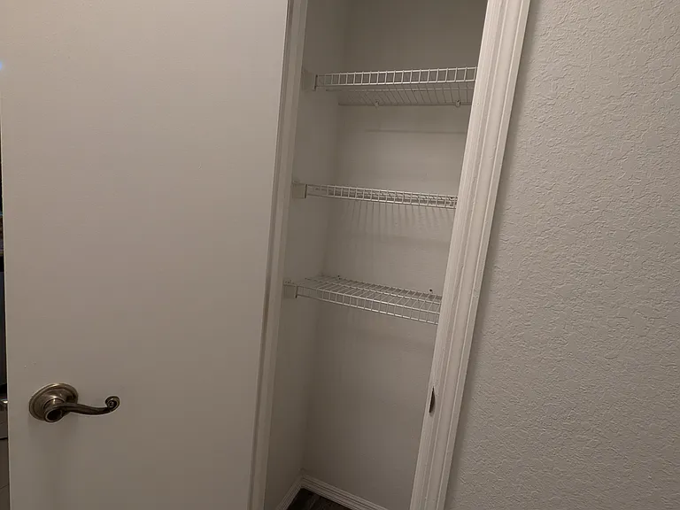 Hallway closet