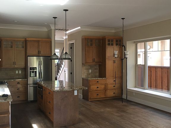 Kitchen and dining area