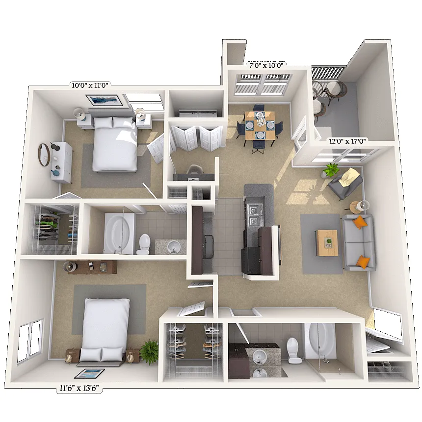 Floor plan Flanders