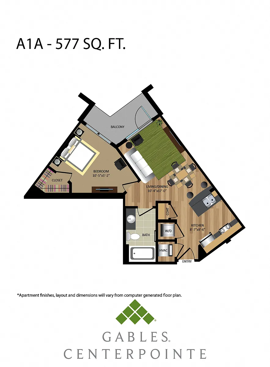 Floor plan A1A