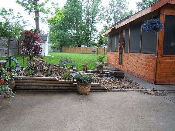 patio-water feature-cabin