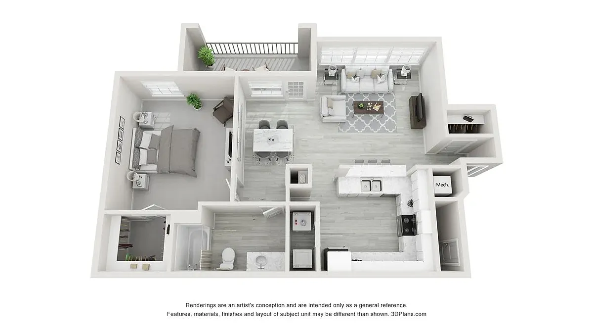 Floor plan The Jefferson