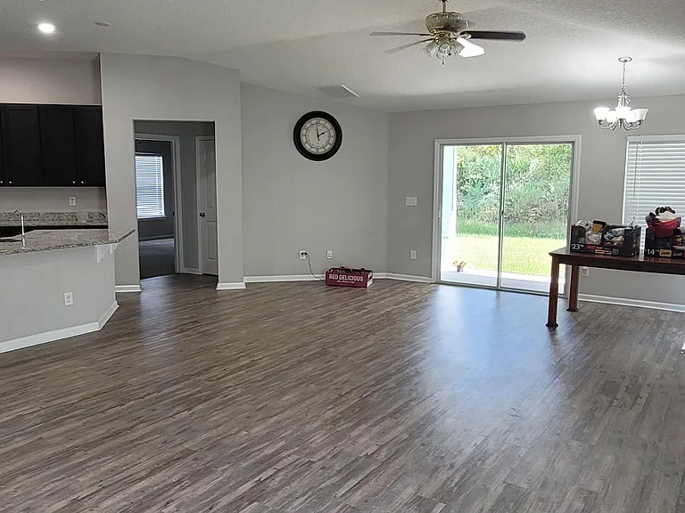 dining area & living area