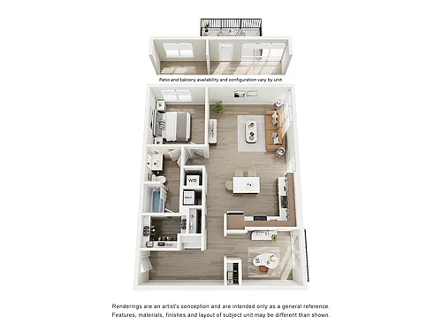 Floor plan 1E2