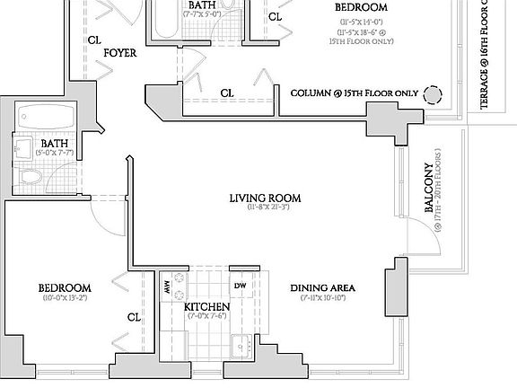 2nd image of 200 W 60th St APT 18G
