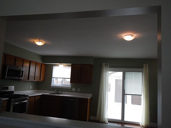 Kitchen/Back door wall 