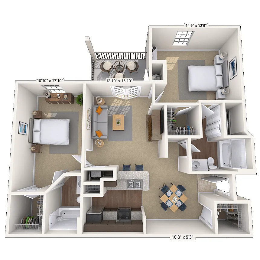 Floor plan Jefferson