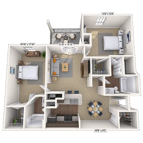 Floor plan Jefferson