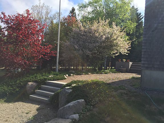 Steps to front entry