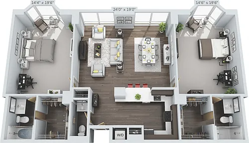 Floor plan Wydown
