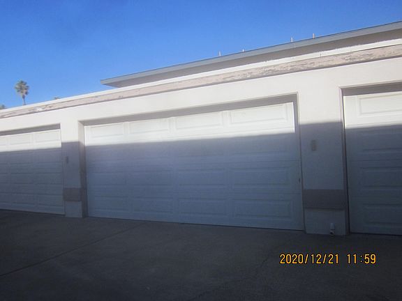 Double car garage with remote opener