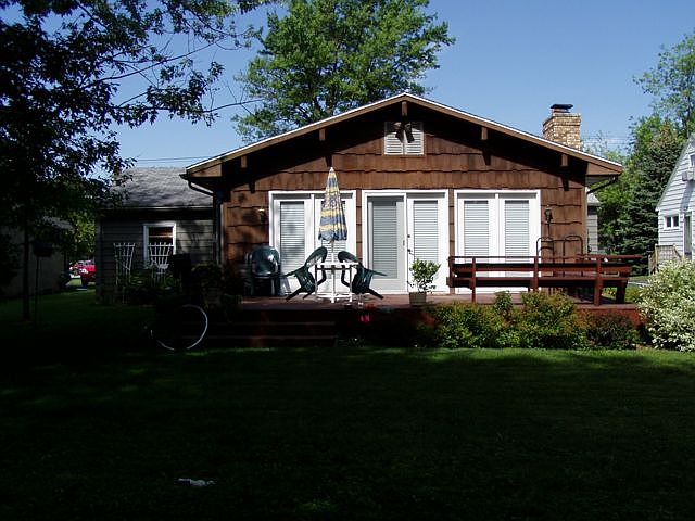 Rear deck