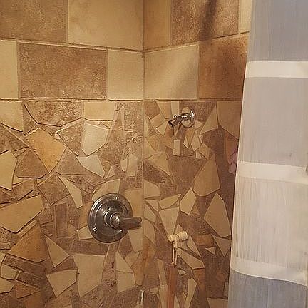 Right side 2 person shower