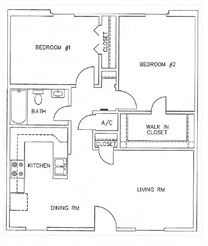 Floor plan B1 - 2207