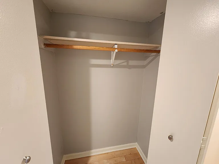 Coat closet at the entrance/hallway