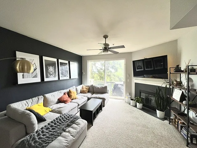 Furnished living room