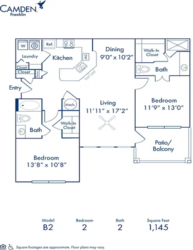 Floor plan B2