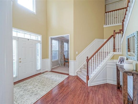 Dramatic Two Story Entry Way.