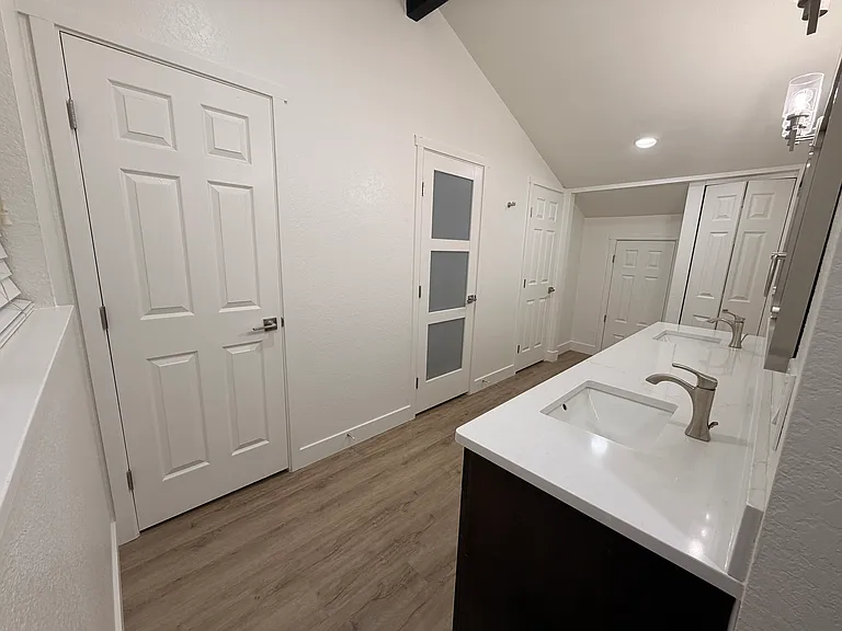 Large primary bathroom