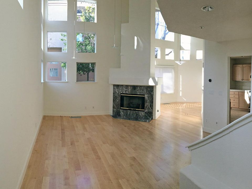 Great room (living room) as seen from the front door.