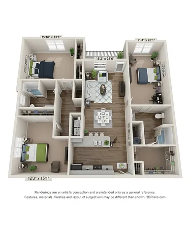 Floor plan Bradford
