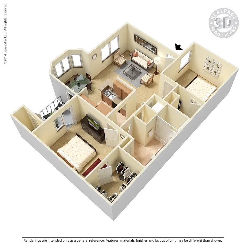 Floor plan B1-U