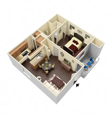 Floor plan The Marlow