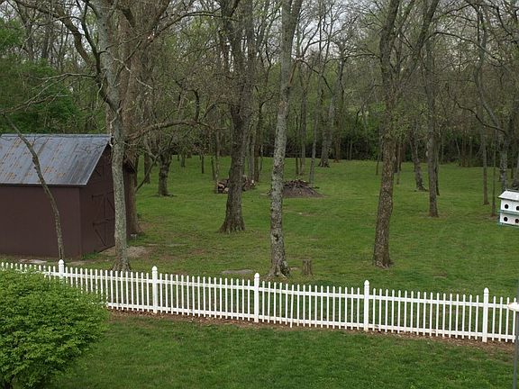 Backyard from deck off MIL apartment