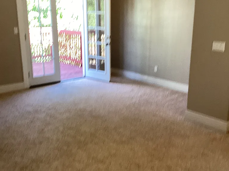 Upper level walk out deck